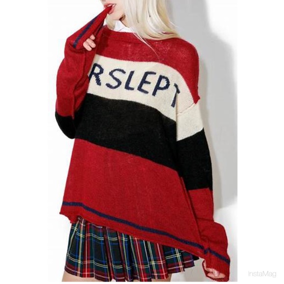 WILDFOX COUTURE 'Overslept' Knit Sweater - Picture 3 of 13